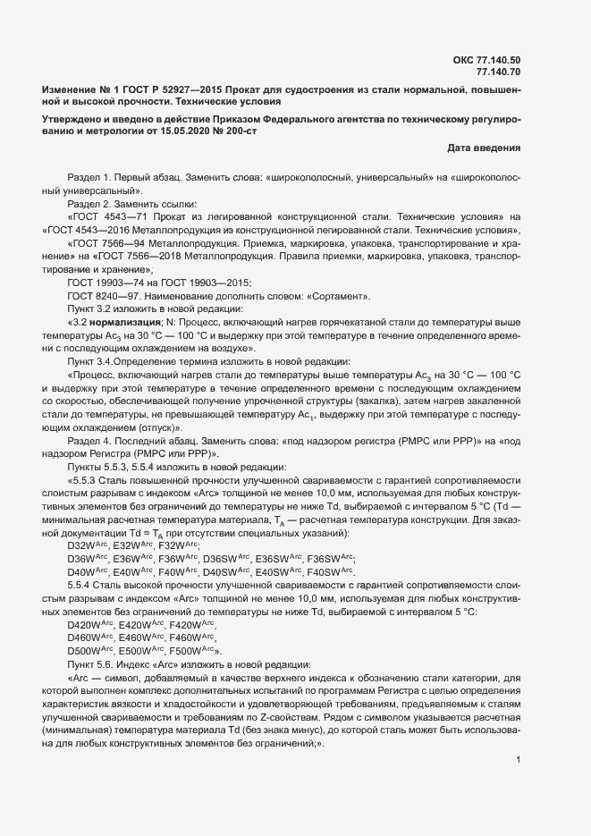 Приложение №1