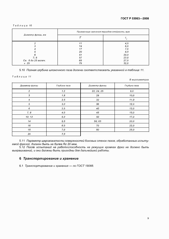 Страница 11 ГОСТ Р 53003-2008