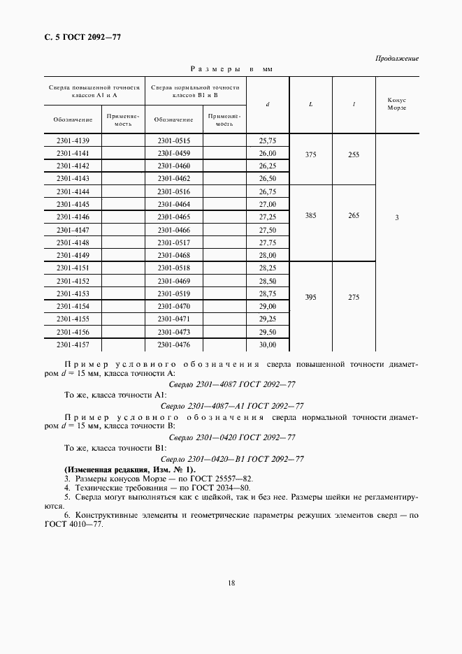 Страница 5 ГОСТ 2092-77
