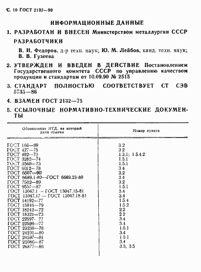 Страница 12 ГОСТ 2132-90