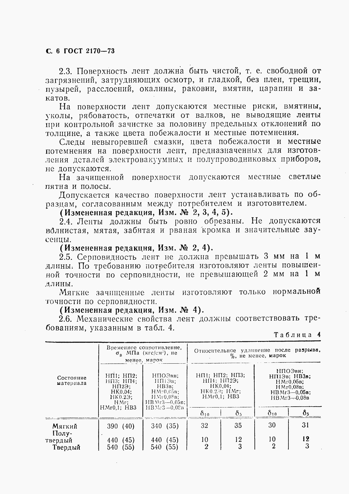 Страница 7 ГОСТ 2170-73