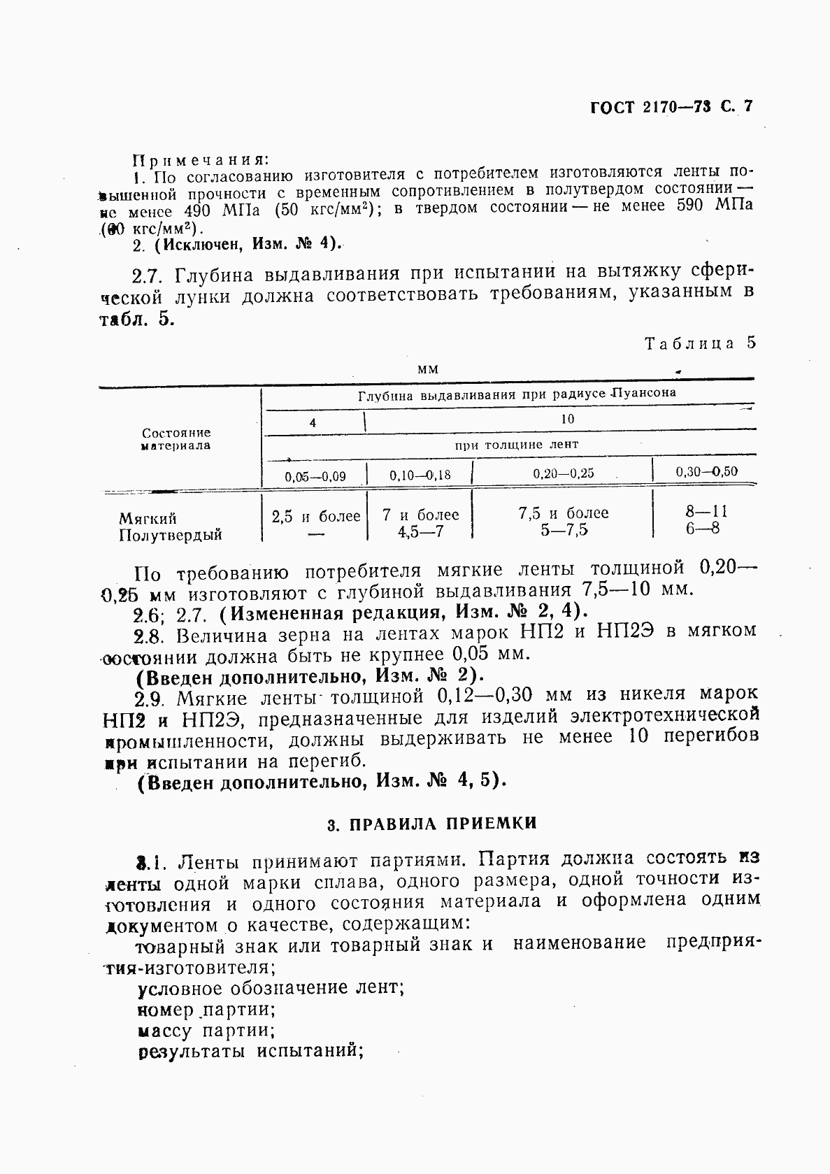Страница 8 ГОСТ 2170-73