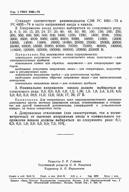 Страница 3 ГОСТ 2182-75
