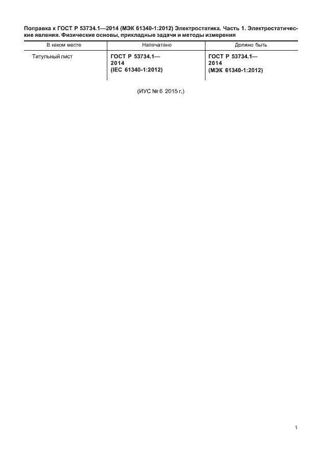 Приложение №1