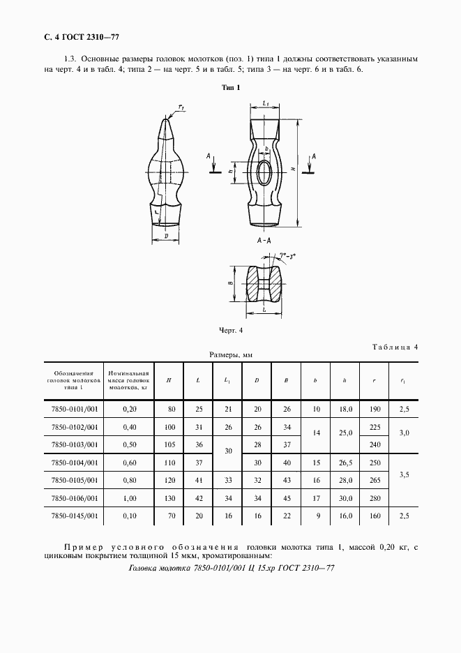 Страница 6 ГОСТ 2310-77