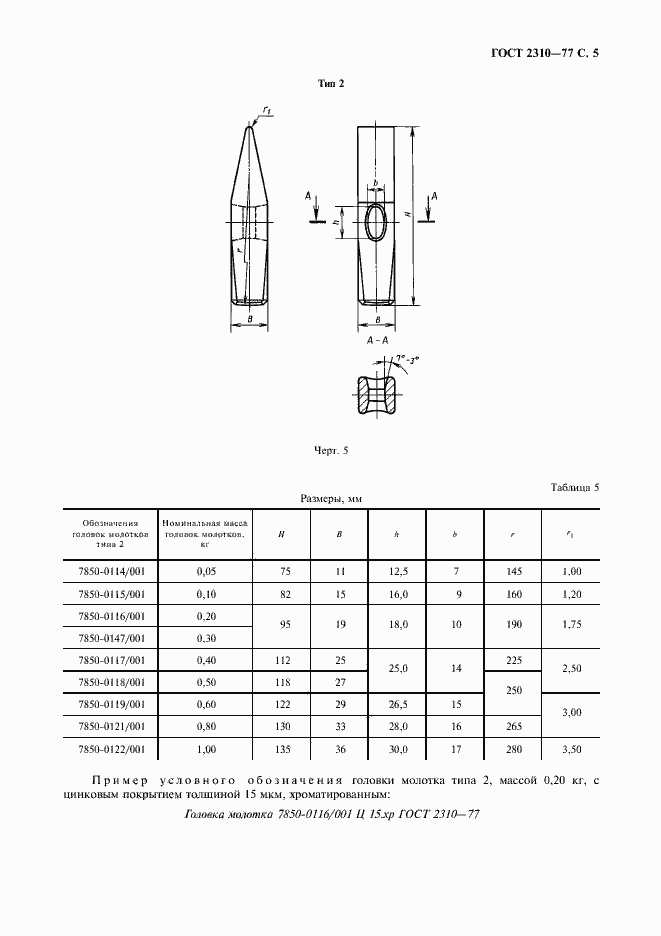 Страница 7 ГОСТ 2310-77