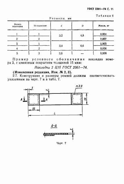 Страница 12 ГОСТ 2361-74