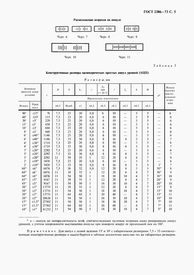 Страница 6 ГОСТ 2386-73