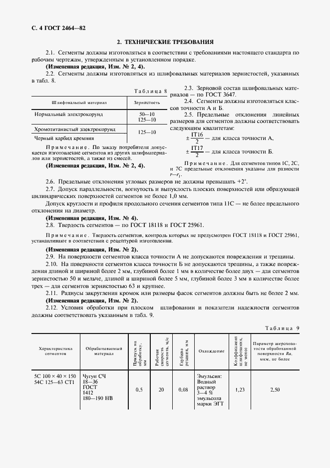 Страница 5 ГОСТ 2464-82