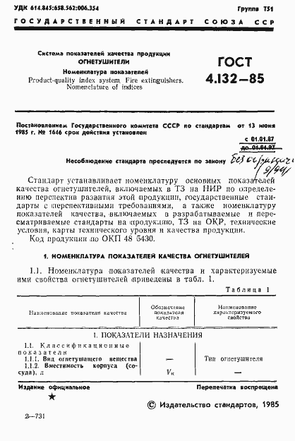 Страница 3 ГОСТ 4.132-85