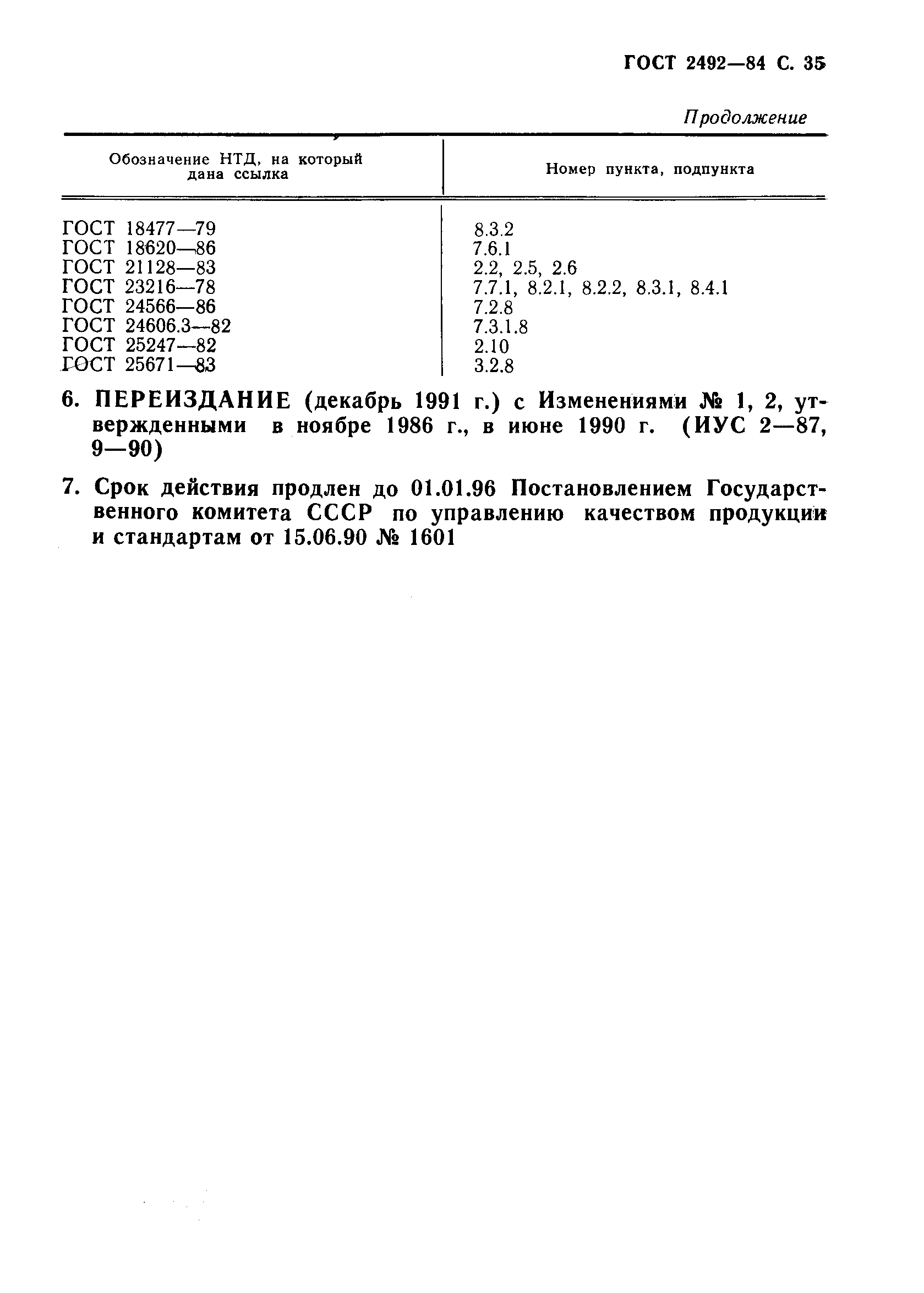 Страница 36 ГОСТ 2492-84