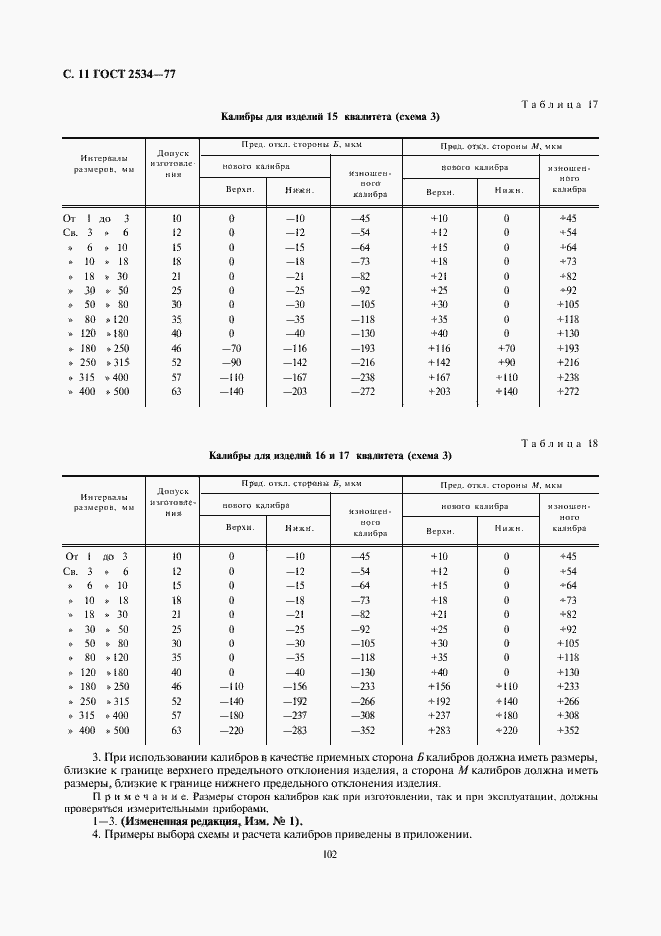 Страница 11 ГОСТ 2534-77