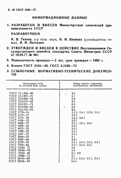 Страница 17 ГОСТ 2548-77