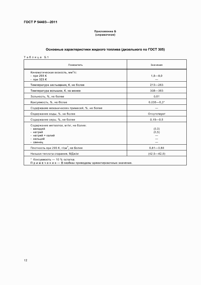 Страница 14 ГОСТ Р 54403-2011