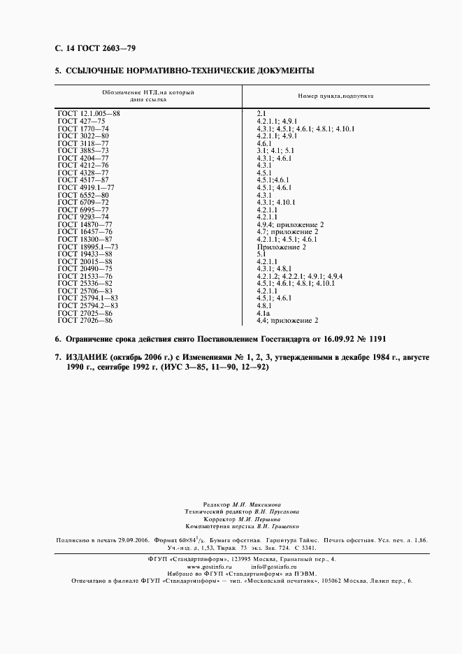 Страница 15 ГОСТ 2603-79