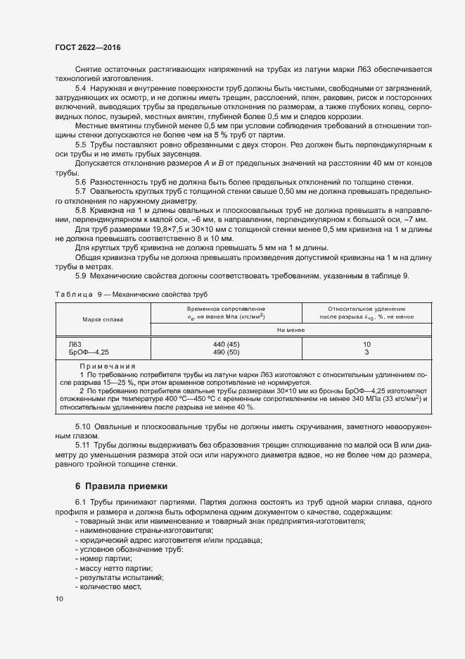 Страница 13 ГОСТ 2622-2016