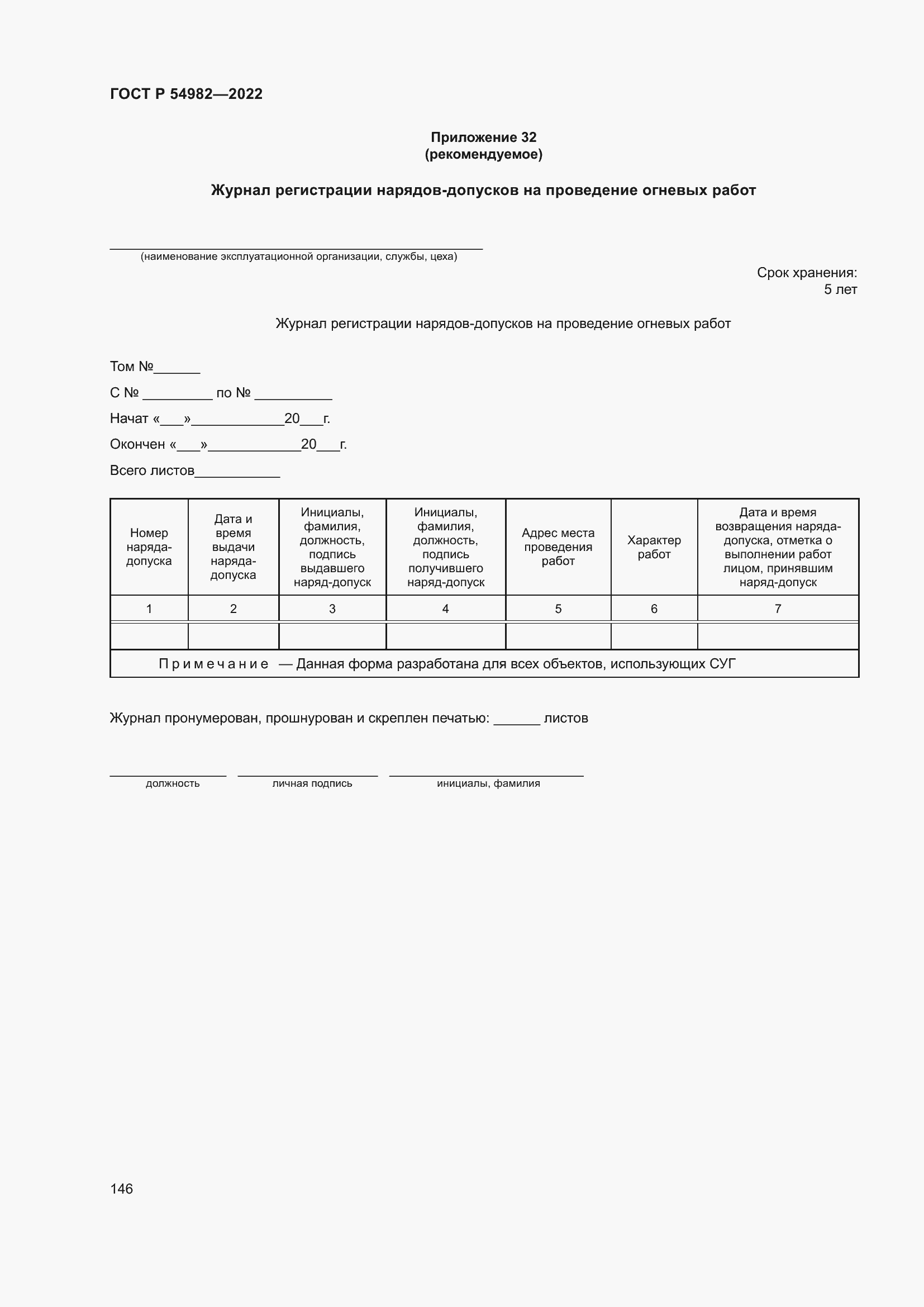 Страница 152 ГОСТ Р 54982-2022