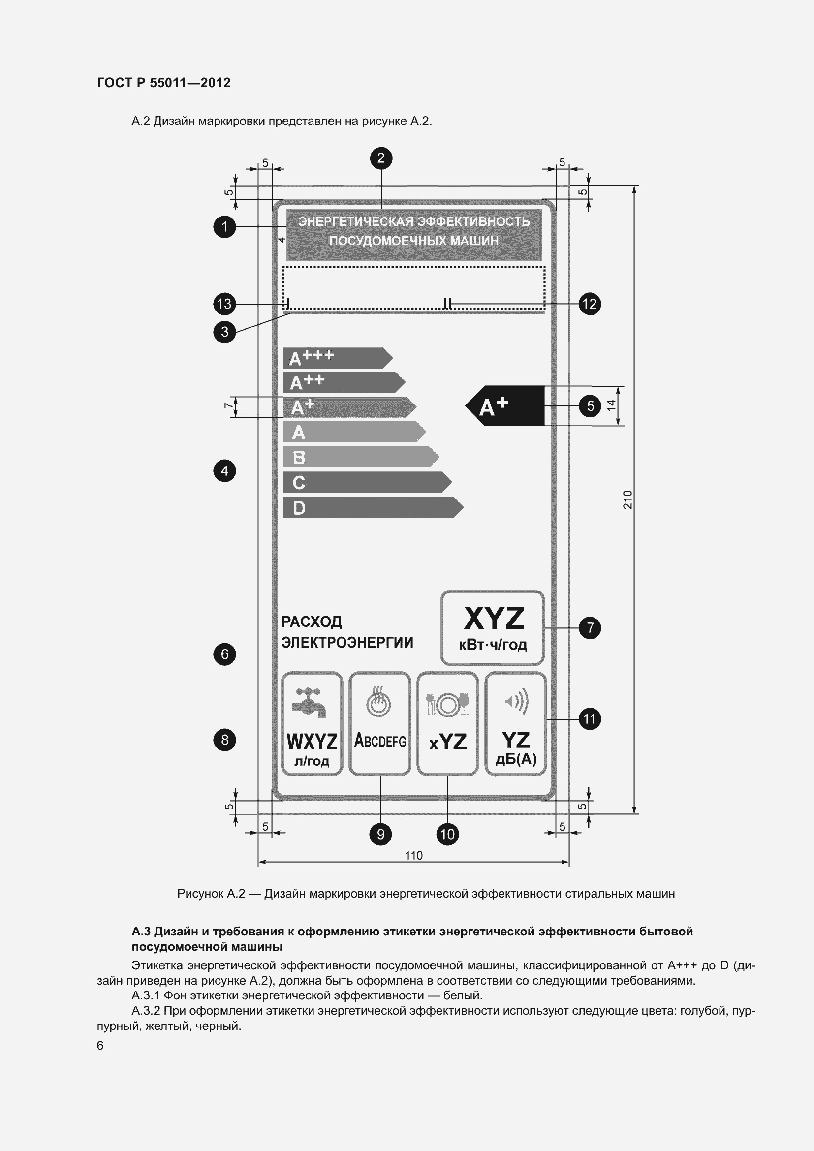 Страница 10 ГОСТ Р 55011-2012