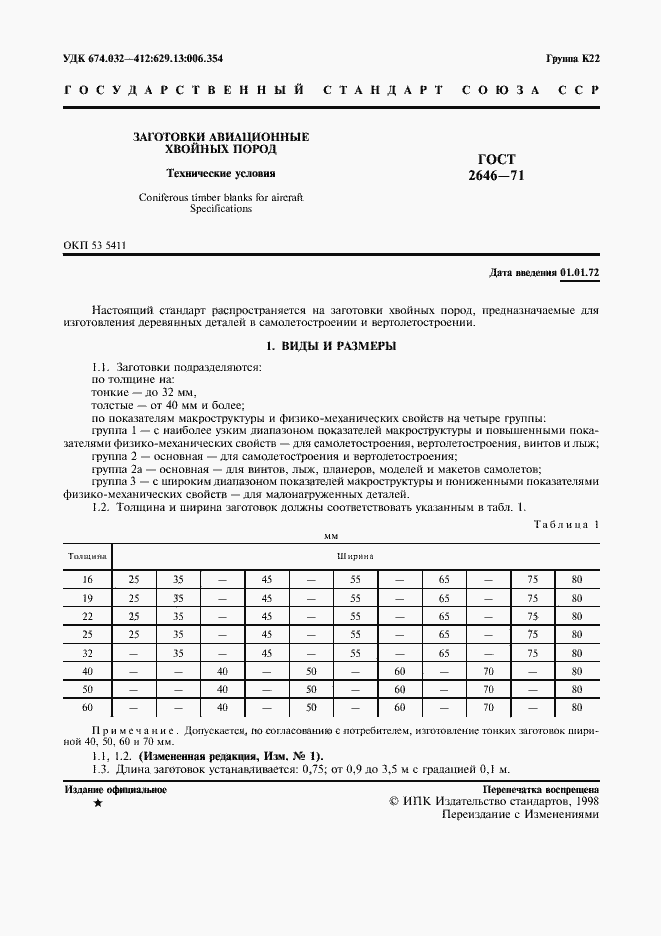 Страница 2 ГОСТ 2646-71