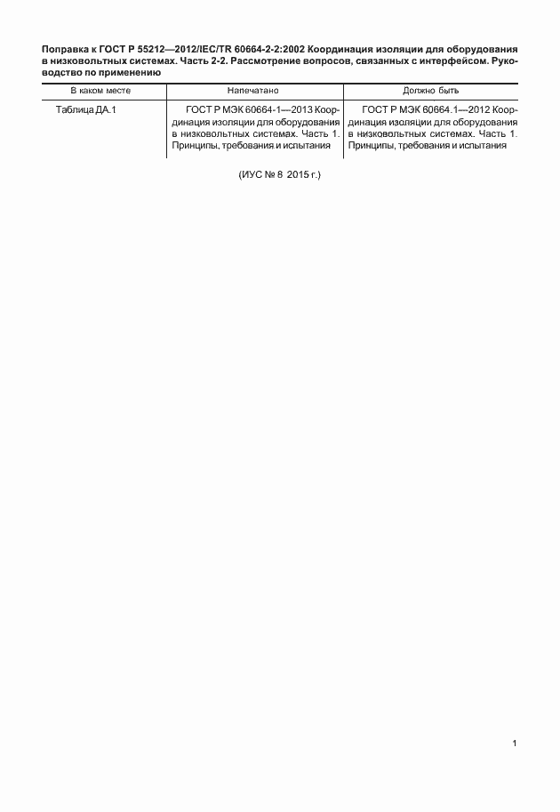 Приложение №1