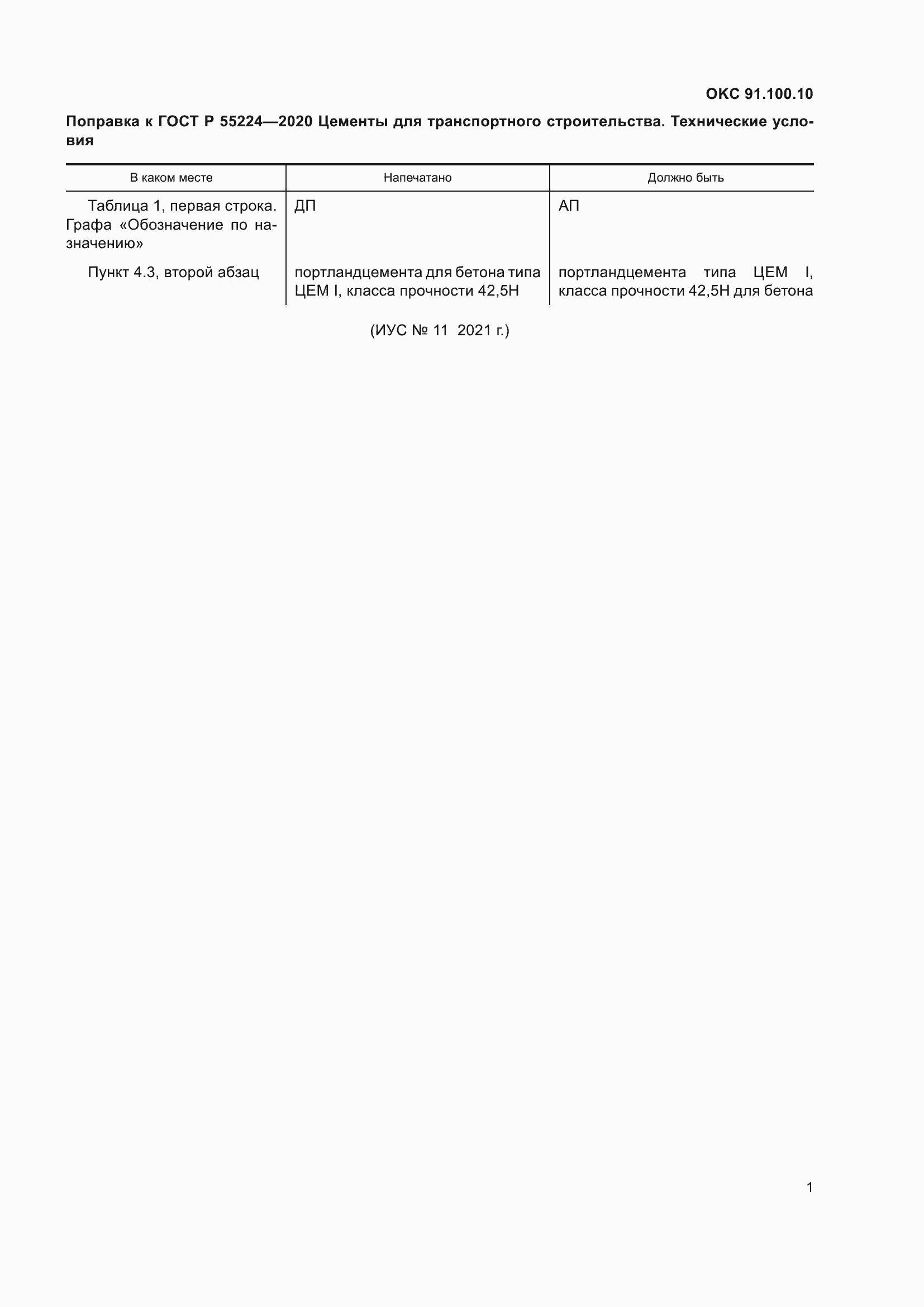 Приложение №1