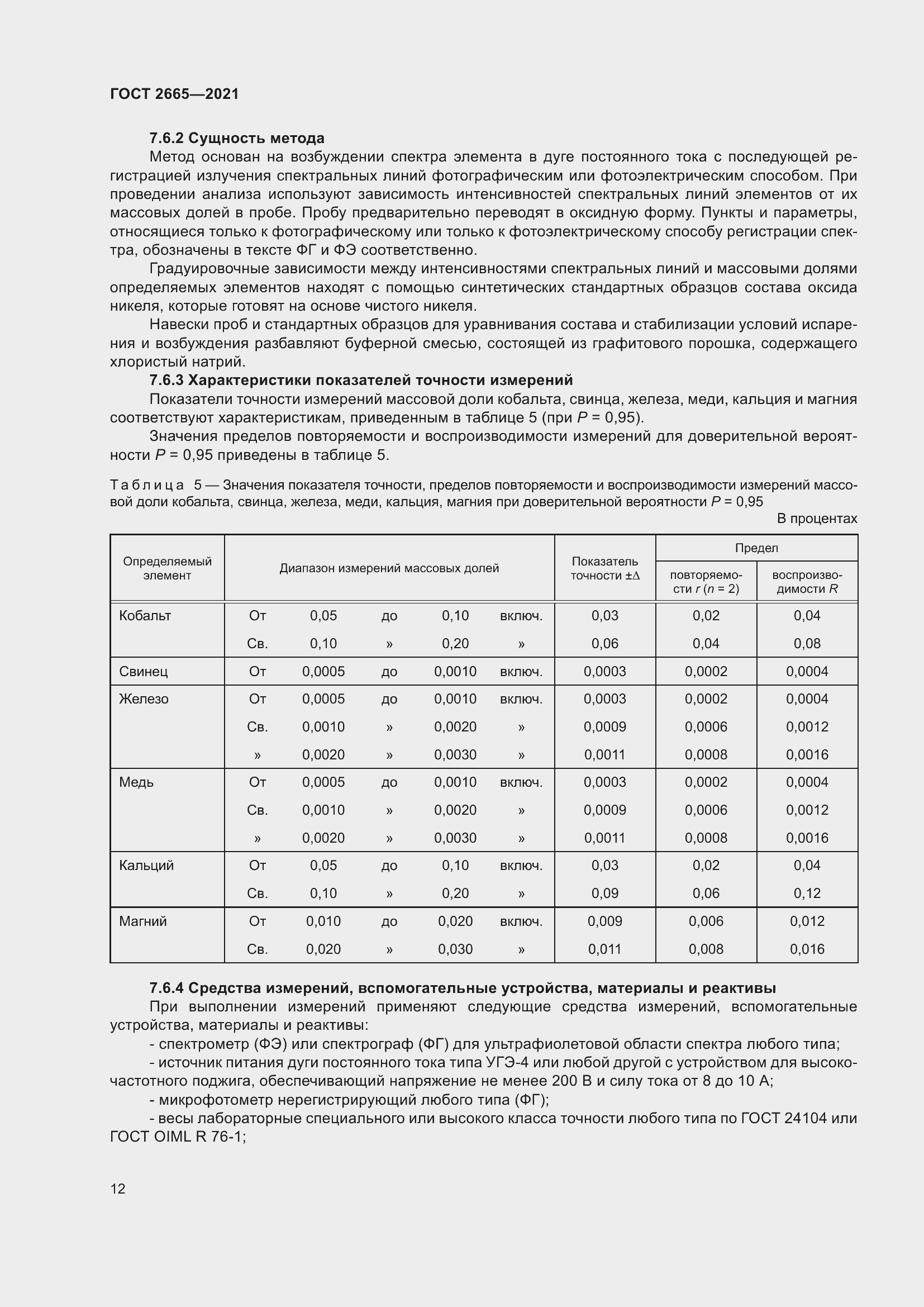 Страница 16 ГОСТ 2665-2021