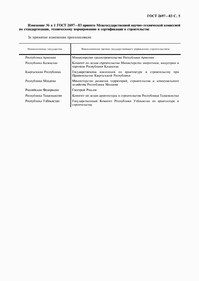 Страница 6 ГОСТ 2697-83