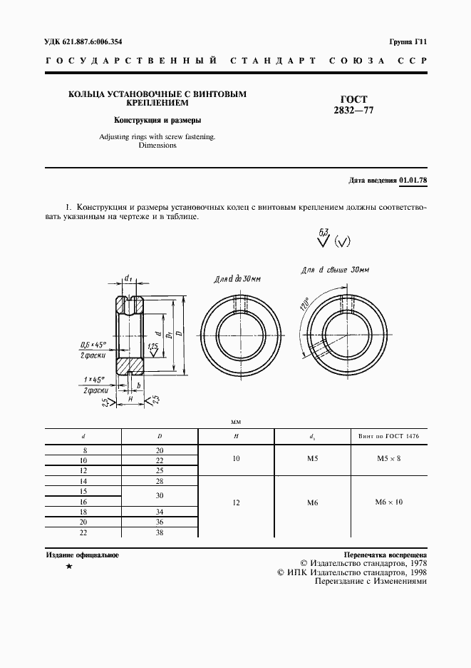 Страница 3 ГОСТ 2832-77