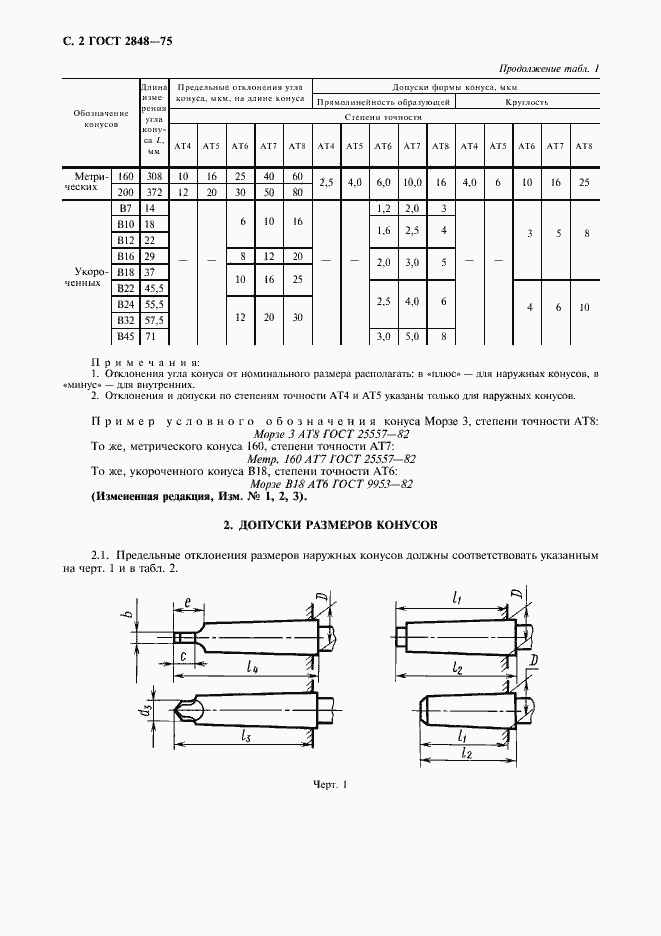 Страница 3 ГОСТ 2848-75