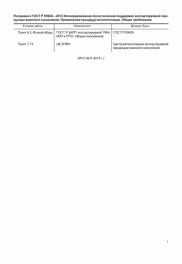 Приложение №1