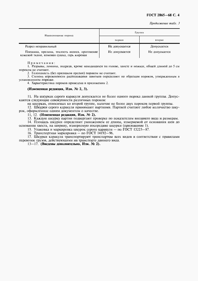 Страница 5 ГОСТ 2865-68