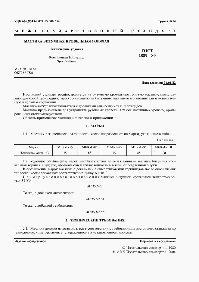 Страница 2 ГОСТ 2889-80