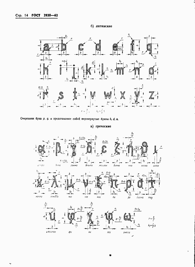 Страница 15 ГОСТ 2930-62
