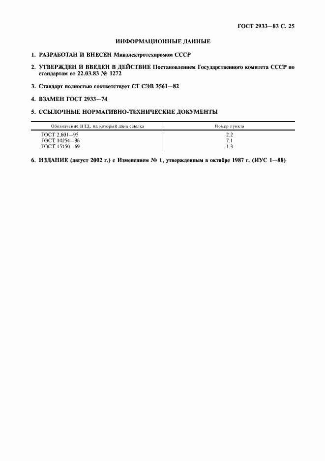 Страница 26 ГОСТ 2933-83