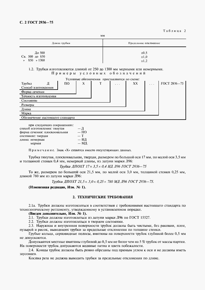 Страница 3 ГОСТ 2936-75