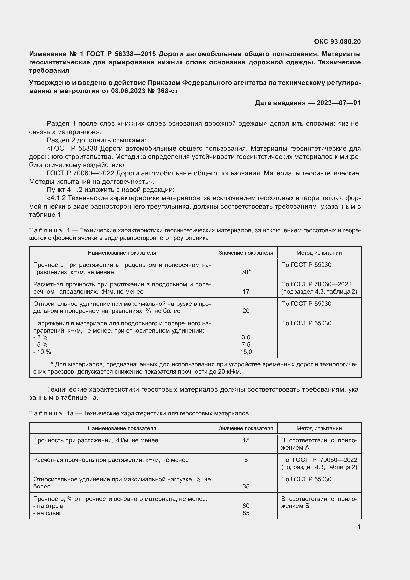 Приложение №1