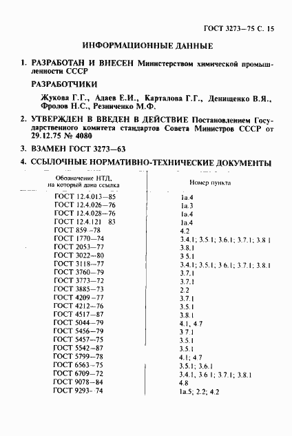 Страница 16 ГОСТ 3273-75