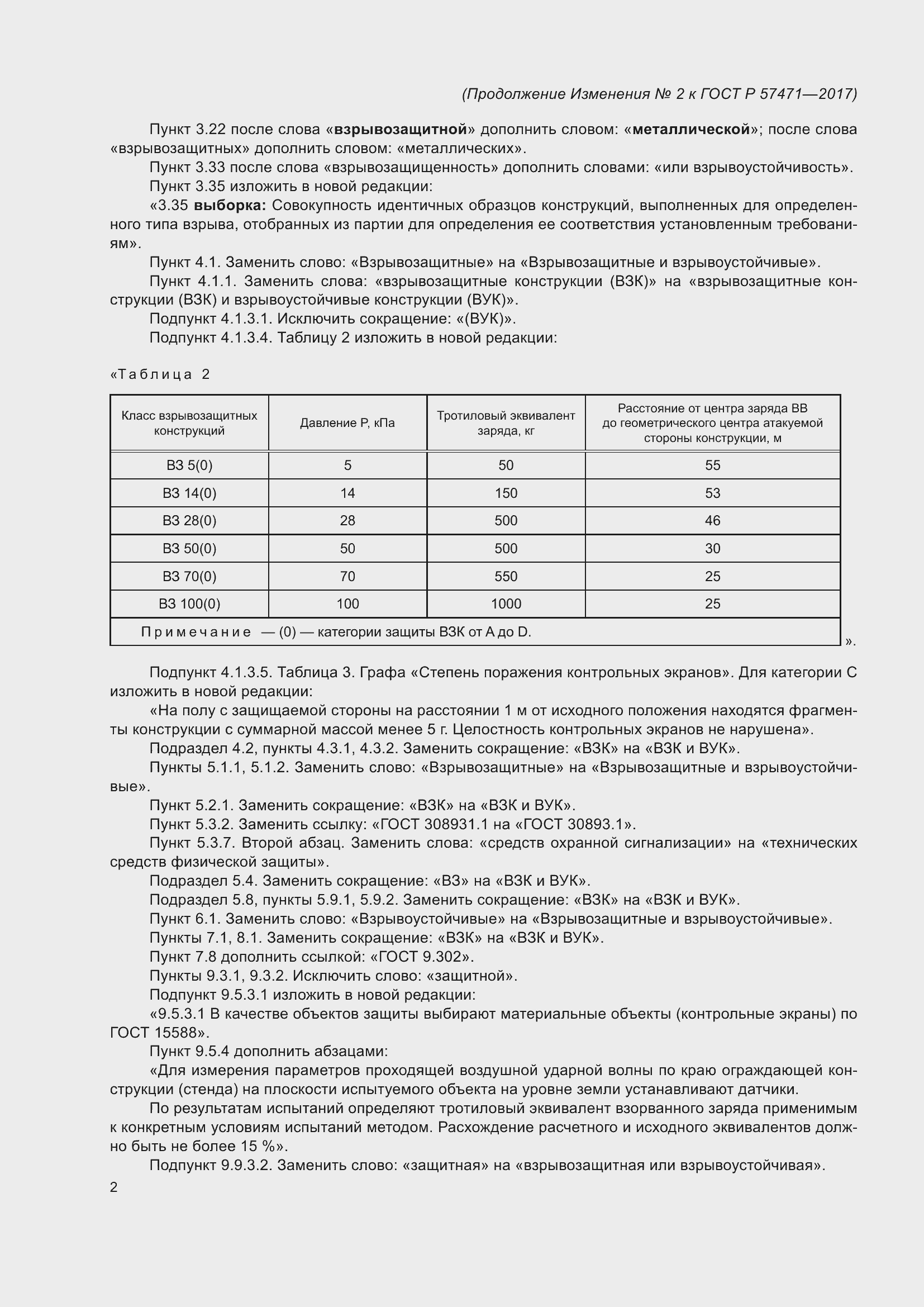 Приложение №2 ГОСТ Р 57471-2017
