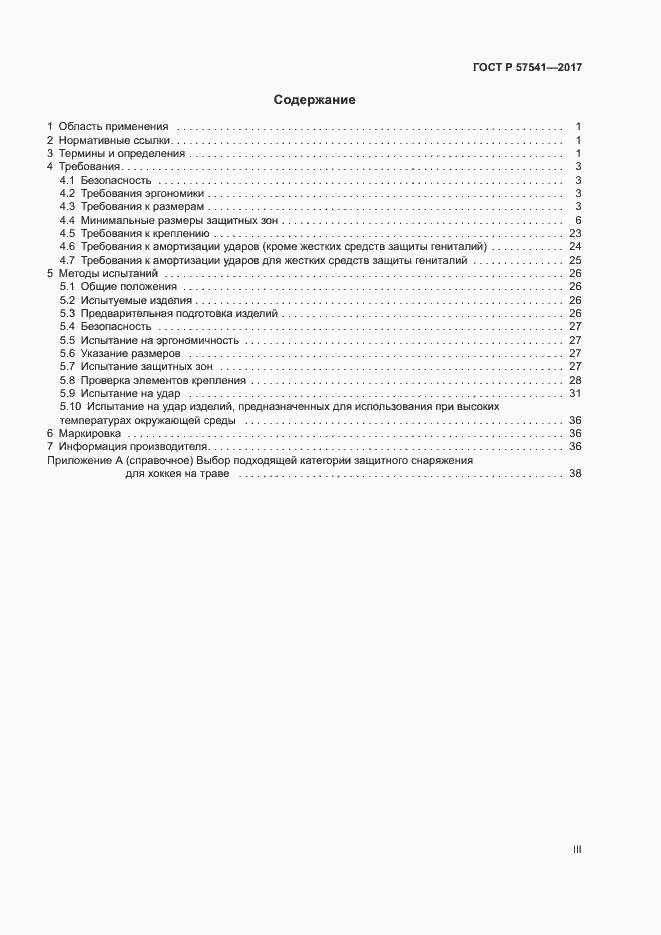 Страница 3 ГОСТ Р 57541-2017