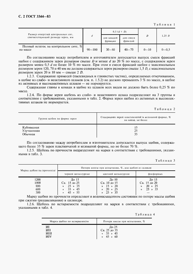 Страница 4 ГОСТ 3344-83