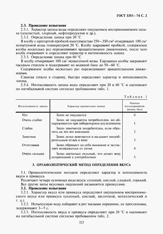 Страница 3 ГОСТ 3351-74