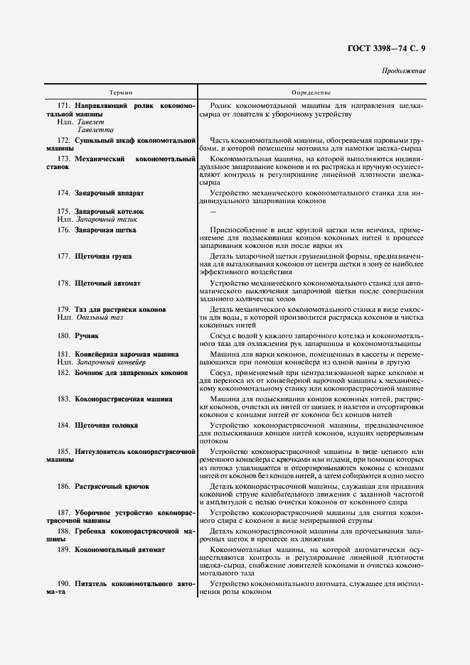 Страница 10 ГОСТ 3398-74