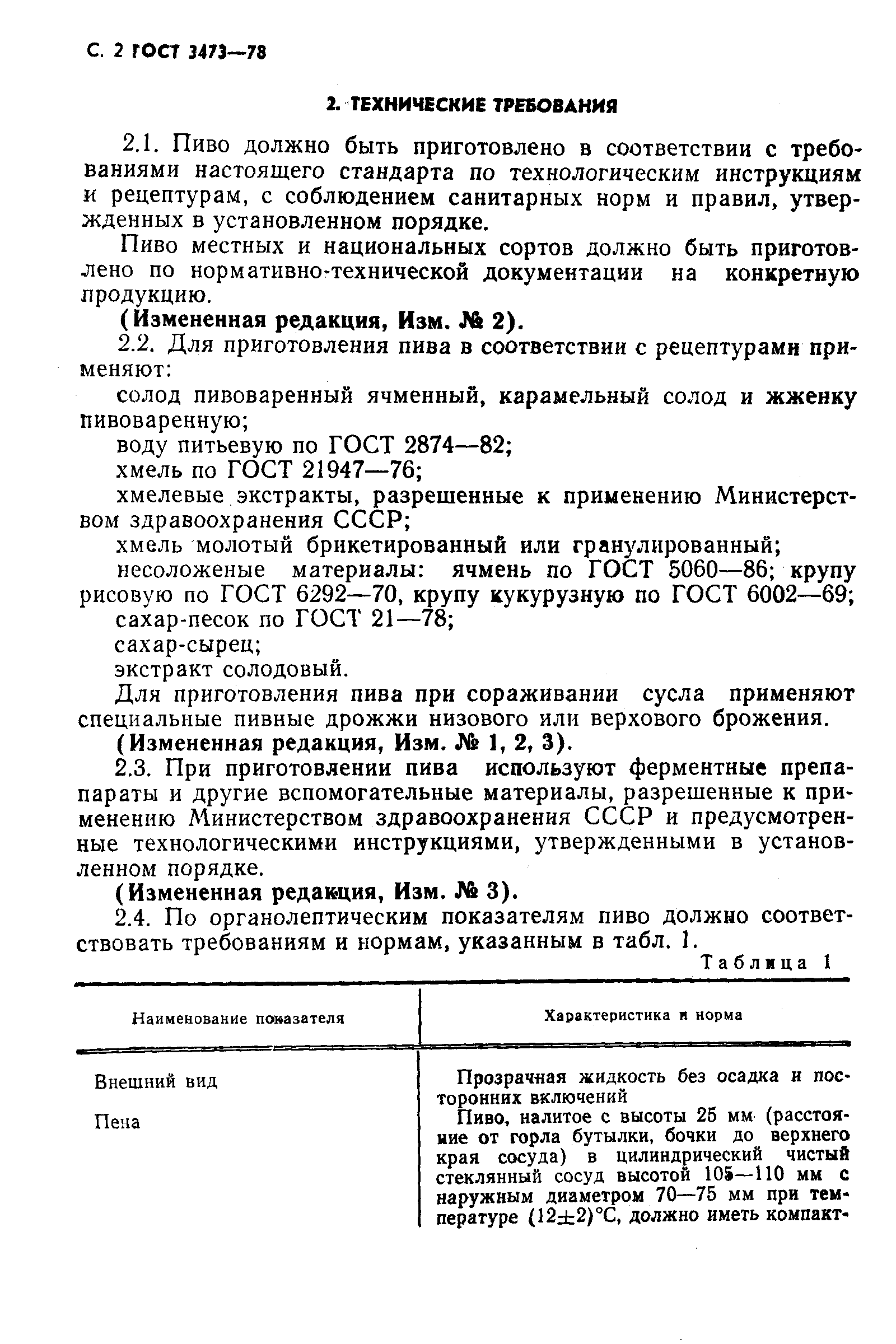 Страница 3 ГОСТ 3473-78