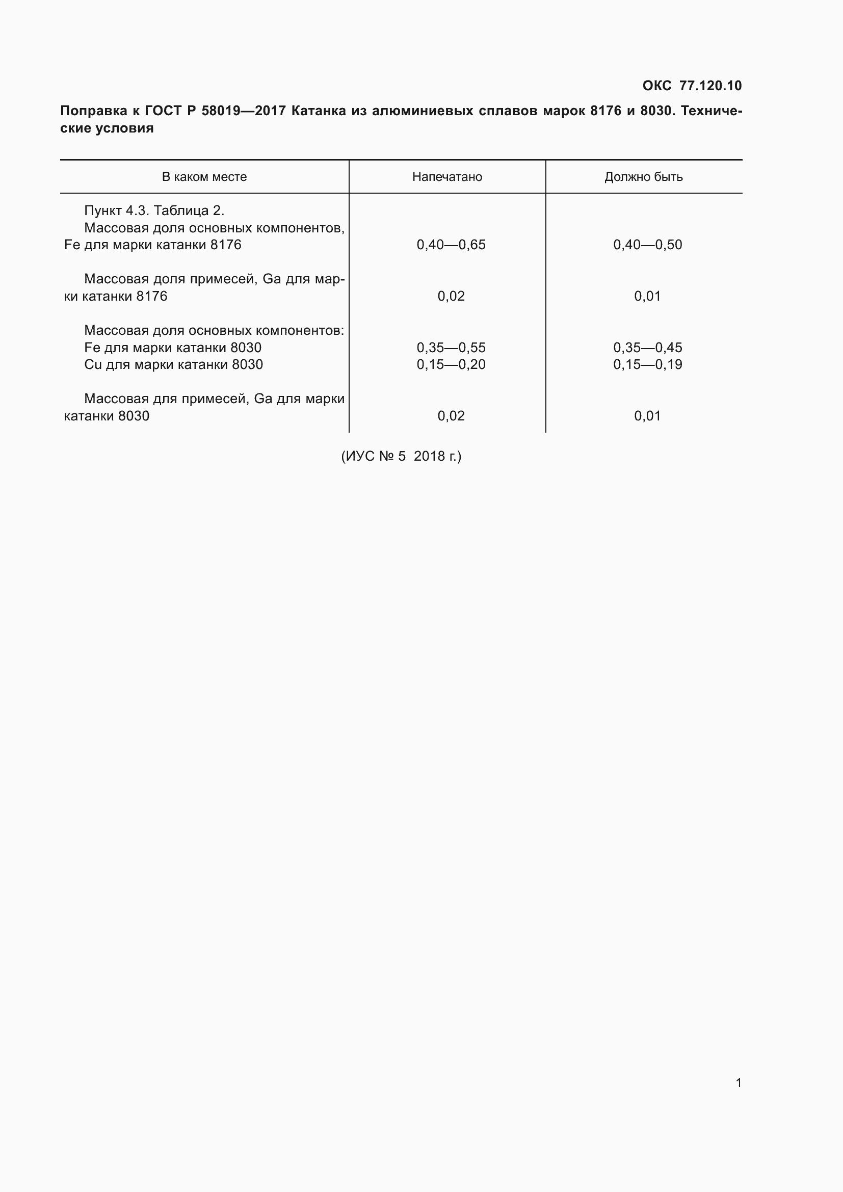 Страница 4 ГОСТ Р 58019-2017