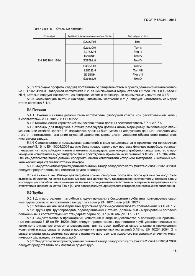 Страница 18 ГОСТ Р 58031-2017