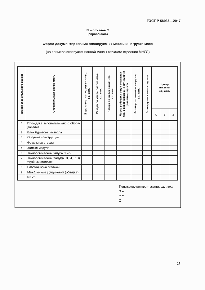 Страница 31 ГОСТ Р 58036-2017