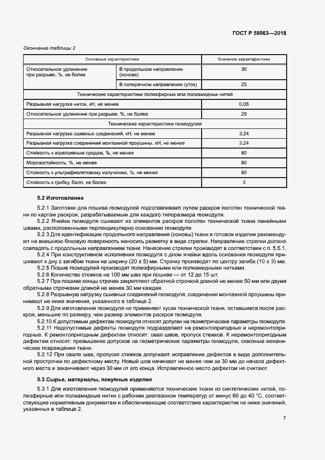 Страница 10 ГОСТ Р 58063-2018