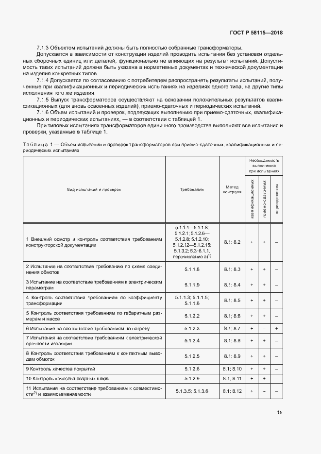 Страница 19 ГОСТ Р 58115-2018