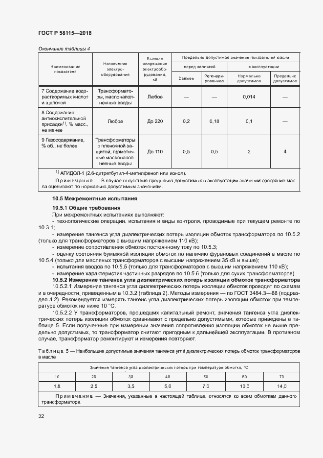 Страница 36 ГОСТ Р 58115-2018