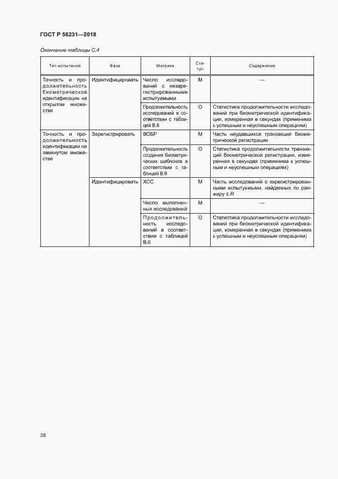 Страница 42 ГОСТ Р 58231-2018